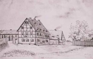 Dresden-Löbtau, sogenanntes "Probierhaus", Lazarettfiliale für Pestkranke