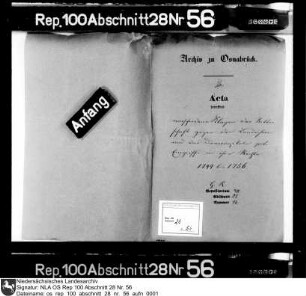 Verschiedene Klagen der Ritterschaft gegen den Landesherrn und das Domkapitel wegen Eingriffs in ihre Rechte u.a.