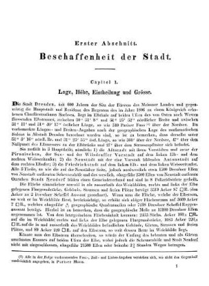 Erster Abschnitt. Beschaffenheit der Stadt.