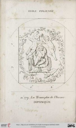 Le triomphe de l'amour (No. 779)