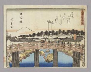 Nihonbashi, Blatt 1 der Folge "53 Stationen des Tōkaidō"