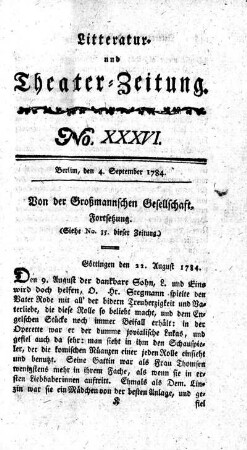 No. XXXVI.