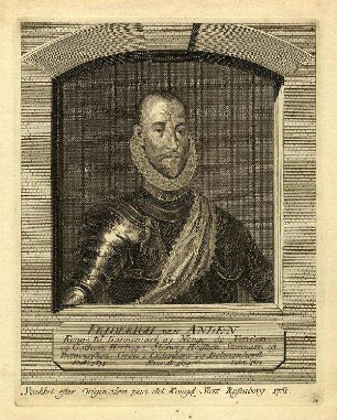Bildnis von Friedrich II. (1534-1588), König von Dänemark