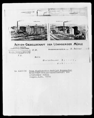 Aktiengesellschaft der Löhnberger Mühle