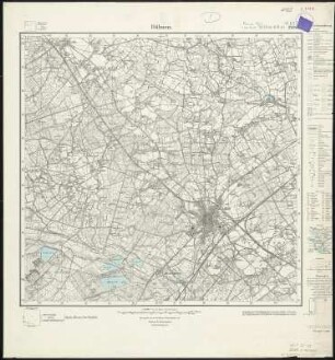 Meßtischblatt 2284 : Dülmen, 1926 : Dülmen. - Hrsg. 1897, einz. Nachtr. 1926. - 1:25000. - [Berlin]: Reichsamt für Landesaufnahme, 1926. - 1 Kt.