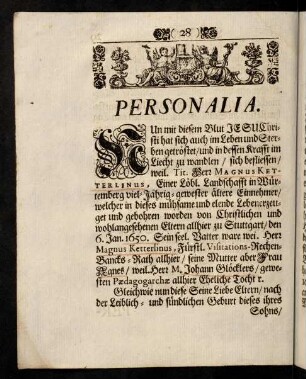 28-39, Personalia.