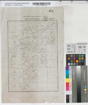 Uebersichtsblatt der geologischen Karte der Rheinprovinz u. Westphalen. Berlin lith. v. C. Birk.