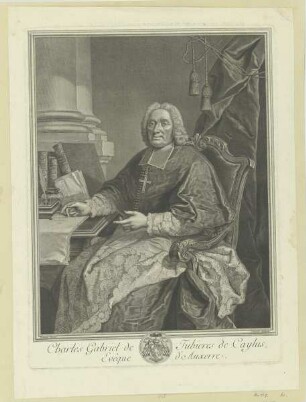 Bildnis des Charles Gabriel de Tubieres de Caylus
