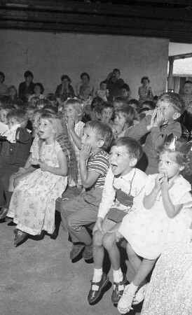 Abschluß der Ferienerholung für Kinder im Caritas-Waldheim.