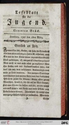 Neuntes Stück