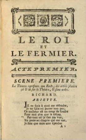 Le Roi Et Le Fermier : Comédie En Trois Actes, Mêlée de morceaux de Musique