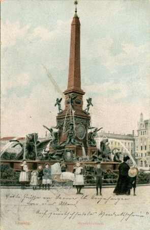 Leipzig: Mendebrunnen