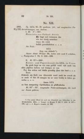 32-56, Nr. XII - Nr. XXXIII