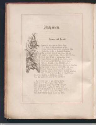 Melpomene - Hermann und Dorothea