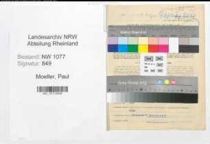 Entnazifizierung Paul Moeller , geb. 20.07.1914 (Polizist)