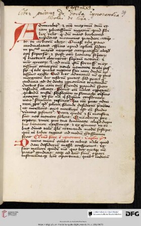 Nicolaus de Cusa, De docta ignorantia