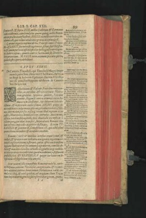 Caput XXVII. De Comitis Theodosii, qui Theodosii Magni Imperatoris pater suit, obitu vere Christiano. ...