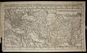 Tabula Expeditionis Alexandri M. Macedonis, in qua Ditiones omnes ...