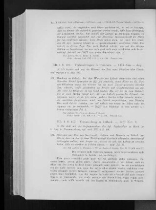 Versammlung zu Lübeck. - 1457 Nov. 9.