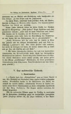 V. Das macedonische Weltreich