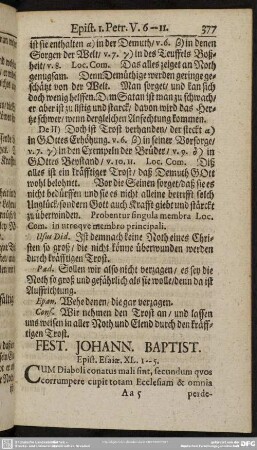 Fest. Johann. Baptist. Epist. Esaiae. XL. 1-5