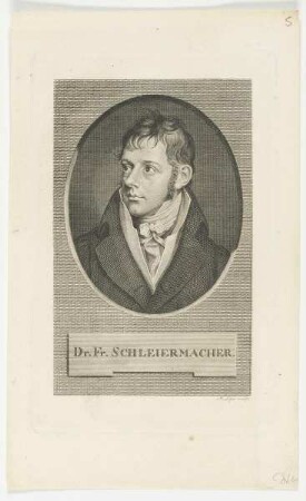 Bildnis des Fr. Schleiermacher