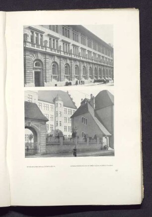 Friedrichs-Realgymnasium. Gemeindeschule in der Glogauerstrasse