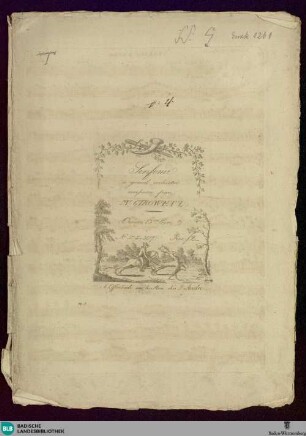 Sinfonie a grand orchestre : Oeuvre 13me Livre [hs.: 3]