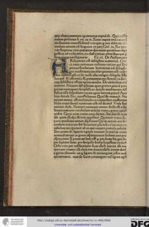 Arismetrica est disciplina numerorum, Greci enim numerum richmon vocant...