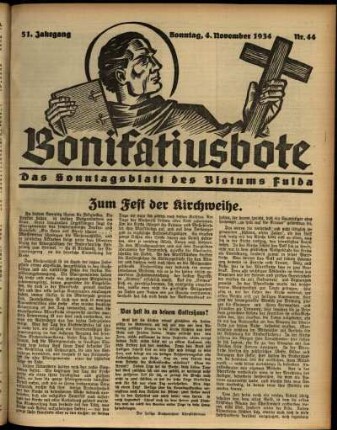 Ausgabe vom Sonntag, den 04. November 1934.