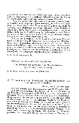 Berechnung des staatlichen Baukostendrittels im Sinne § 17. B.U.G : [G. Öffentliches Volksschulwesen]