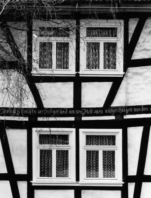Fachwerkwohnhaus; Alsfeld, Sielweg 7