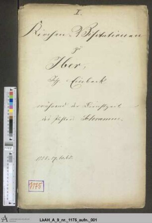 Iber: Visitationsakten
