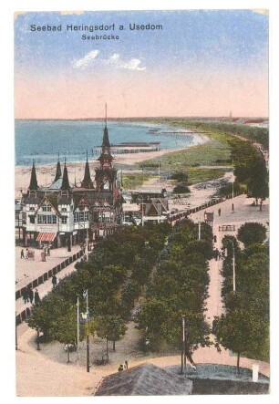 Seebad Heringsdorf a. Usedom, Seebrücke