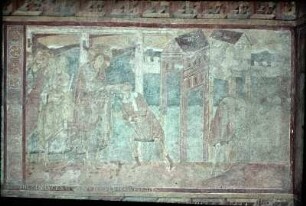 4. Bildfeld von Westen: Die Heilung des Blindgeborenen