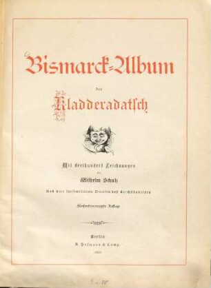Bismarck-Album des Kladderadatsch