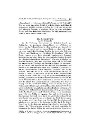 Mecklenburg : [Territorien]