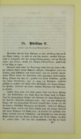 IX. Phillipp II.