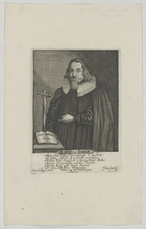 Bildnis des Henricus Boner