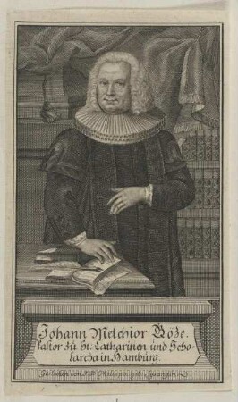 Bildnis des Johann Melchior Göze