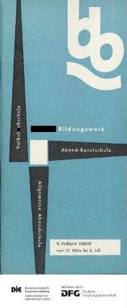 Programm 2. Semester 1968/1969
