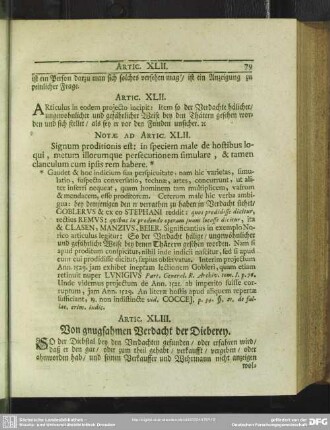 Artic. XLIII. Von gnugsamen Verdacht der Dieberey