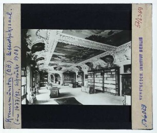 Kremsmünster, Benediktinerkloster : Innenansicht, Bibliothek