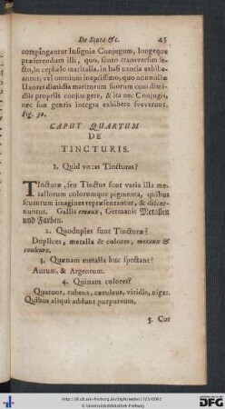 Caput Quartum. De Tincturis.