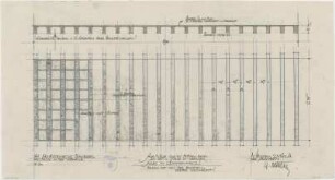 Bestelmeyer, German; Bamberg (Bayern); Ev. Erlöserkirche - Holzdecke in der Vorhalle (Grundriss; Schnitt)