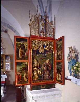 Helena-Ägidius-Retabel, Neusohl, Sachsendorf, Slowakei