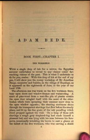 George Eliot's works, 1