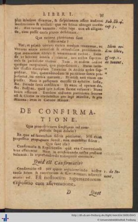De Confirmatione