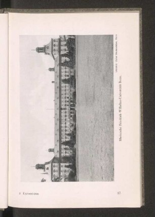 Rheinische Friedrich-Wilhelm-Universität Bonn.