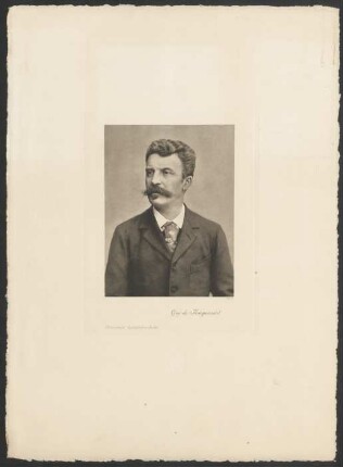 [Bildnis Guy de Maupassant] : Guy de Maupassant